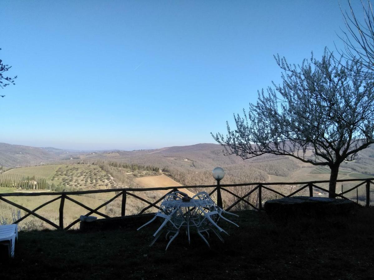 ראדה אין קיאנטי Camere E Appartamenti Baldini Romanita מראה חיצוני תמונה